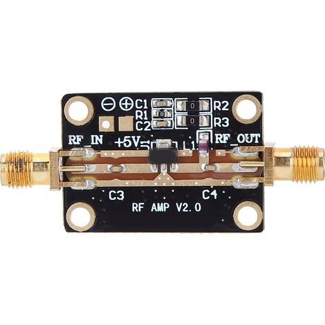 Module de signal amplificateur RF, accessoire électrique, large bande passante, gain élevé, faible bruit, 1 W, 0,05 × 4 GHz (1/5)
