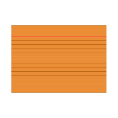 BRUNNEN Karteikarte 102260140 DIN A6 liniert or 100 St./Pack. (1/2)