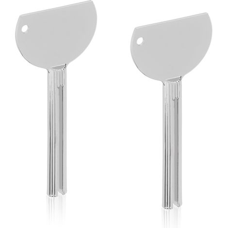 2x Écrase-tubes, alliage d'aluminium, rouleau uniforme 82mm x 37mm, accessoire cuisine salle de bain (1/5)