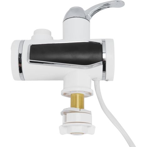Chauffe-eau instantané électrique 3000W G1/2 avec pomme de douche et prise UE 220V