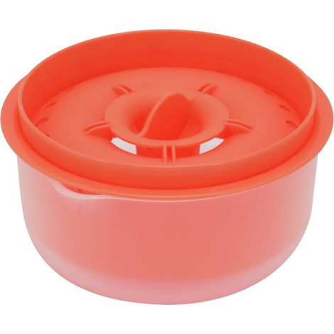 Séparateur de jaune d'œuf mini durable non toxique, filtre à blanc d'œuf pratique pour pâtisserie maison et boulangerie, orange foncé