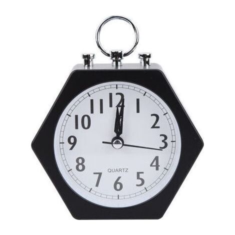 Réveil doux et silencieux pour enfants, horloge numérique, minuterie (noir) (1/5)