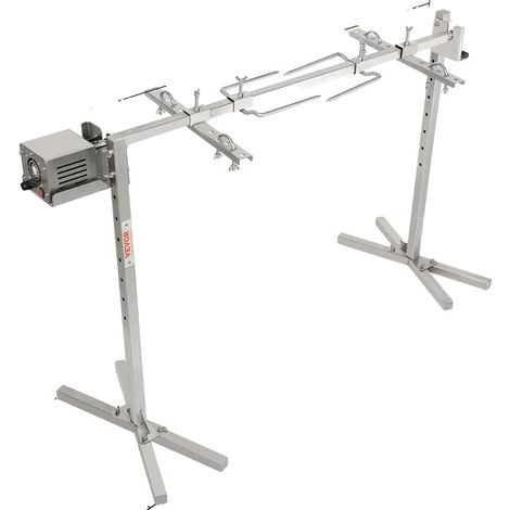 Kit de grillade à rôtisserie, construction robuste, haute capacité de charge, 41KG (1/2)