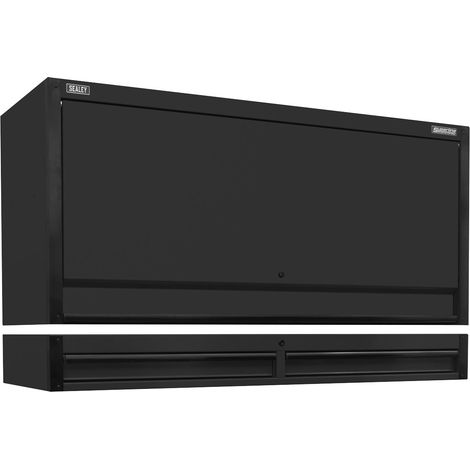 Sealey AP6203BE Superline PRO® Black Edition Top Hutch & 2 Drawer Riser 1549mm (1/5)