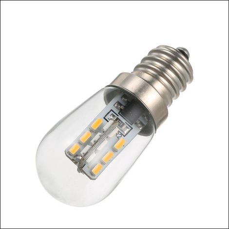 Ampoule E12 pour réfrigérateur, ampoule à vis transparente, culot à vis E12 (1/3)