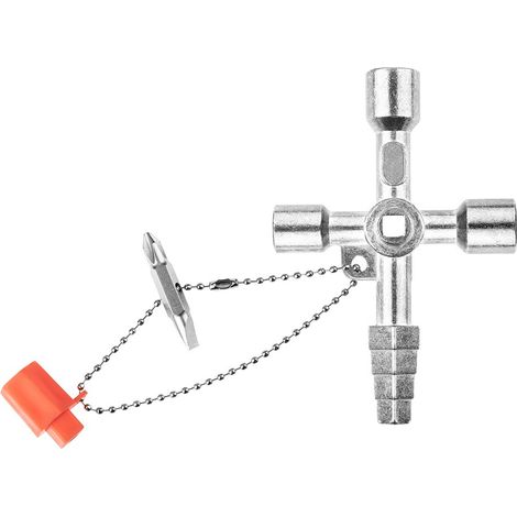 Clé universelle NEO pour armoires - Installations électriques et gaz (1/2)