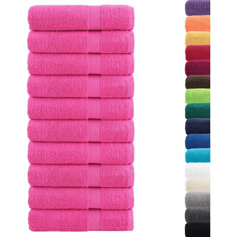 Essuie-mains de qualité supérieure SOLUND 10 pcs rose 600 g/m² (1/5)