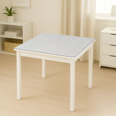 Pellicola protettiva antiscivolo trasparente per tavoli, in PVC siliconato, 100 cm, spessore 0,8 mm, motivo testurizzato, 20 m/rotolo Breckner Germany (1/5)