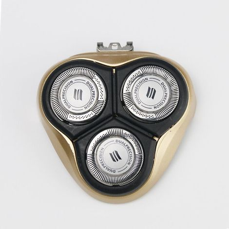 Têtes de rasage de rechange compatibles avec le rasoir Philips AT750, dorées (1/5)