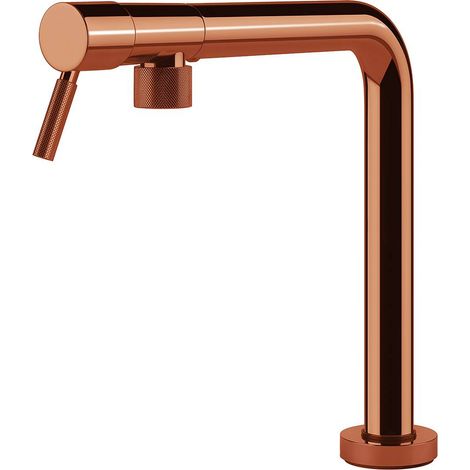 Foster Margot. Tipo di beccuccio: Standard, Colore del prodotto: Rame, Materiale del rubinetto: Ottone. Altezza sopra la superficie di fissaggio (max): 27,8 cm, Distanza tra foro di fissa... - 8524008 (1/2)