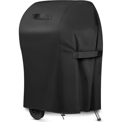 Housse de gril, Housse de gril à gaz Housse de gril Tissu Oxford 420D imperméable, résistant aux UV et aux déchirures pour Weber, Holland, Jennair, etc. (76x66x100cm) (1/5)