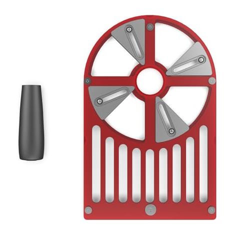 Defonceuse a Bois Plaque de Base, 2 en 1 Aluminium Defonceuse Piédestaux, Défonceuse Plaque de Base pour Machine à Tailler de 65 mm, Avec échelle Defonceuse a Bois Plaque de Base (1/5)