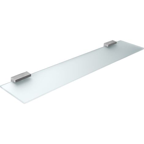 Inda - Kristallregal sGehärtetes Atinat 6 mm mit Halterungen L.60 cm