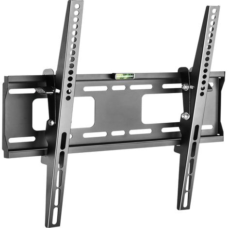 Support Mural TV 40 42 43 48 50 55 58 60 65 70 75 Pouces Plat Inclinable Universel Fixation Murale TV QLED OLED LED LCD VESA 100x100 à VESA 400x400 (1/5)