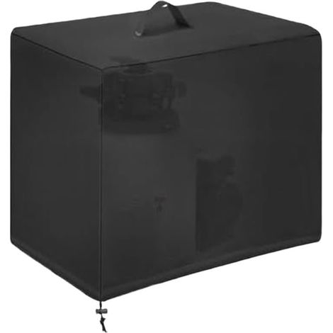 Housse de filtre à sable Oxford 600D pour pompe de piscine Intex pour Krystal Clear – Résistant aux intempéries, aux UV et à la poussière avec fermeture éclair pour accès 84 x 61 x 86 cm (1/5)