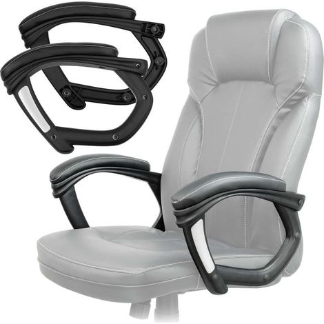 Lot de 2 accoudoirs en plastique résistant pour fauteuil relax 222 – Taille universelle – Réparation facile et rapide (1/2)