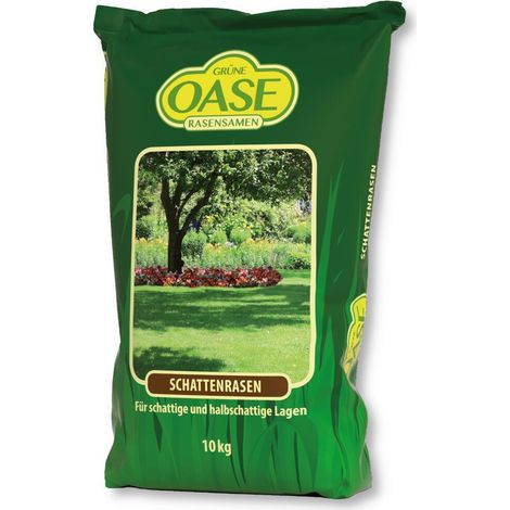 Oase Schattenrasen 10 kg Rasensamen Grassamen Spielrasen Sportrasen (1/3)