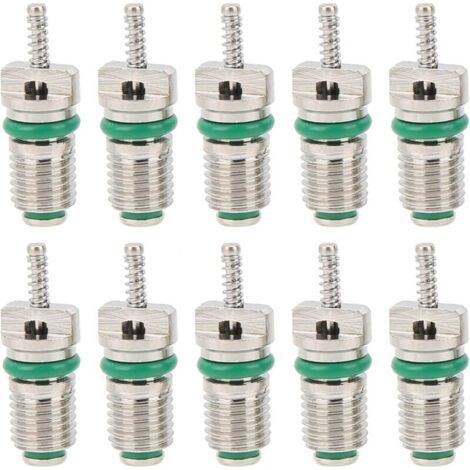 CSPARCV 10-piece air conditioning valve set, R134a automotive air conditioning replacement part, valve set for most vehicles (1/4)