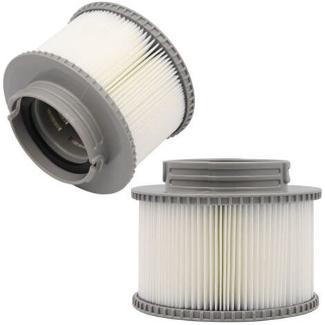 MSpa Spa Filter Cartridges - Replacement Water Filters for Inflatable Pool (2 Pack) (1/5)