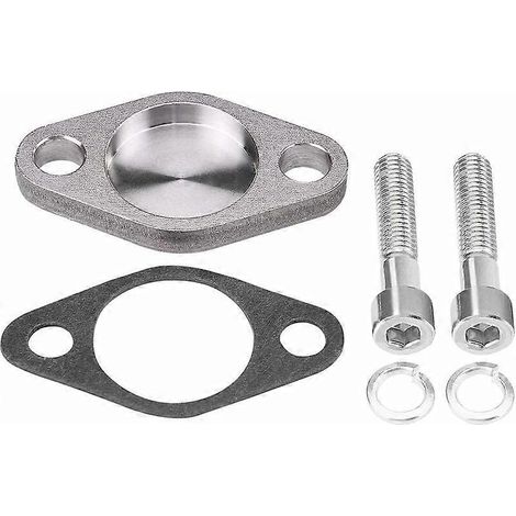 Plaque d'obturation de vanne EGR, kit de plaques d'obturation en acier inoxydable avec joint pour E53 E38 E39 E46 X5 (1/5)