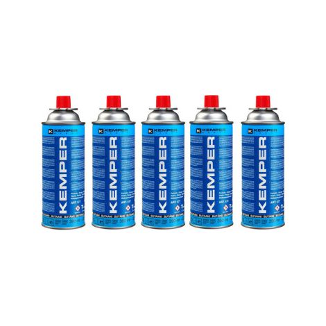 Pack KEMPER 5x Cartouches de Gaz Butane 227gr Camping (1/2)