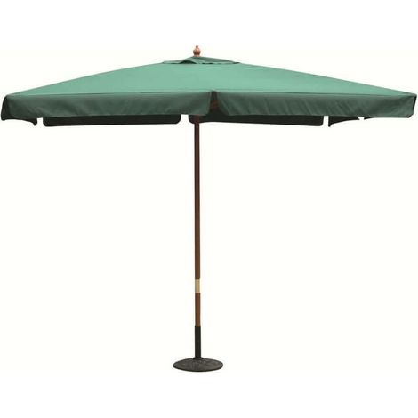 3x3 MT Outdoor -Regenschirm mit Zentralpalo Oktans - Green