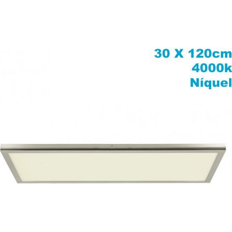 Panel superf. 72w 4000k tivoli niquel 2,5x30x120cm 6120 lm (1/3)