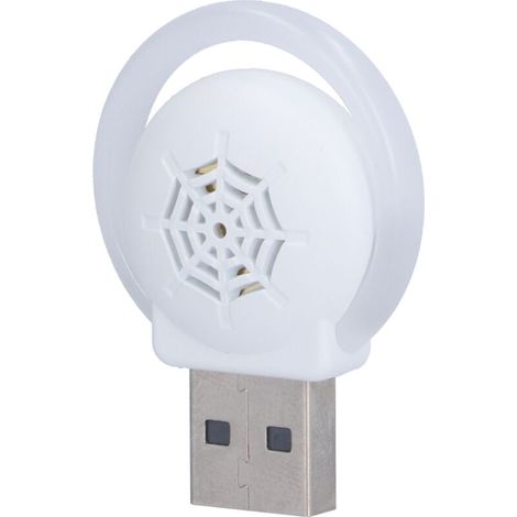 Répulsif antiparasitaire à ultrasons USB 3 niveaux Conversion de fréquence intelligente Protection de l'environnement Répulsif de sourisBlanc (1/5)