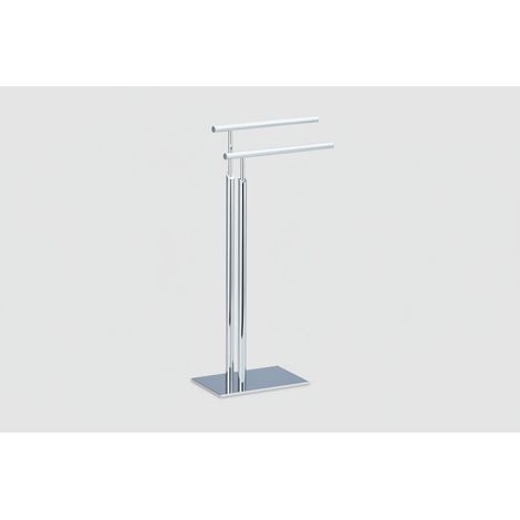 Toallero de pie 2 brazos soporte 78 cm metal 130002270 (1/3)
