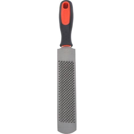 Rpe à sabot ergonomique en acier au carbone de 8 pouces, lime en fer à cheval, outil de coupe avec poignée Flexible pour cheval (1/5)