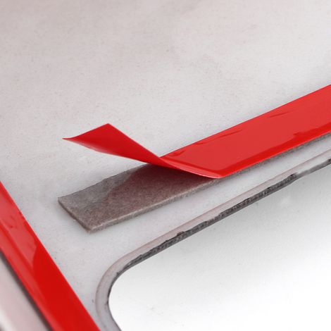 Cache de ventilation arrière, protection de bas de caisse et ABS (kit 2 pièces) pour Mercedes Classe A W177 A180 A200 (2019), finition chêne. (1/5)