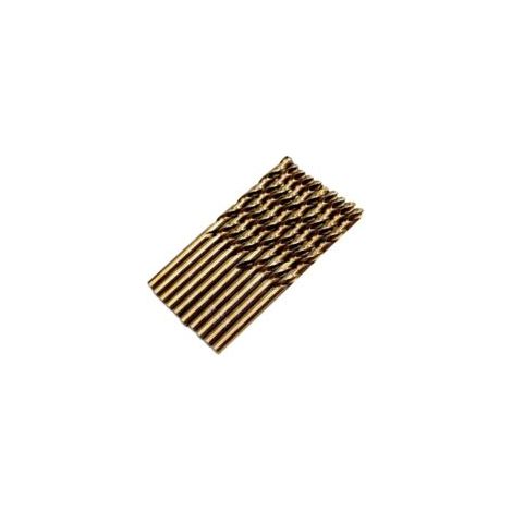 Set di 10 punte da trapano per legno elicoidali da 7,5 mm, incluse punte elicoidali in acciaio inossidabile - Crezuo