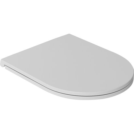 Abattant WC INFINITY Slim, Soft Close, Easy Take, blanc mat (1/5)