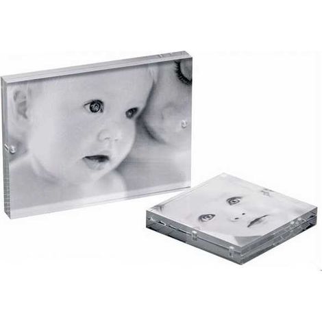 Cadre photo transparent 10X10 215 Acrylique Mascagni