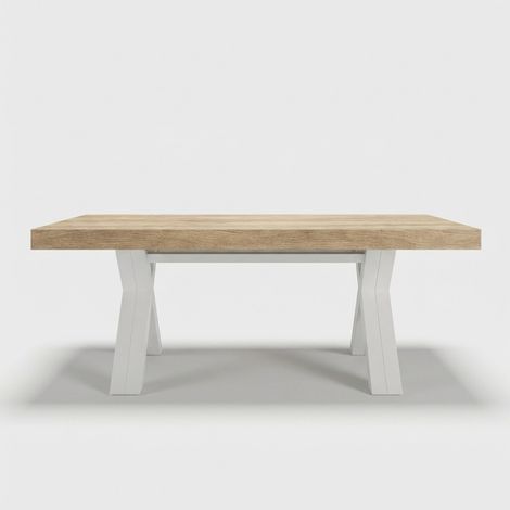 Tavolo allungabile design 20 posti 200/500x100 Copenaghen - Marrone