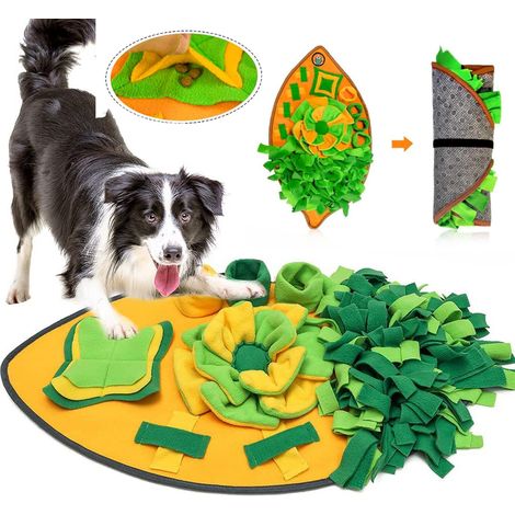 Hondengeurmat - Huisdiergeurmat - Trainings- en voermat voor katten en honden - Hondenspeelgoed - Interactief en educatief huisdierspeelgoed - 7040 cm - Te gebruiken voor training en stressverminderin (1/5)