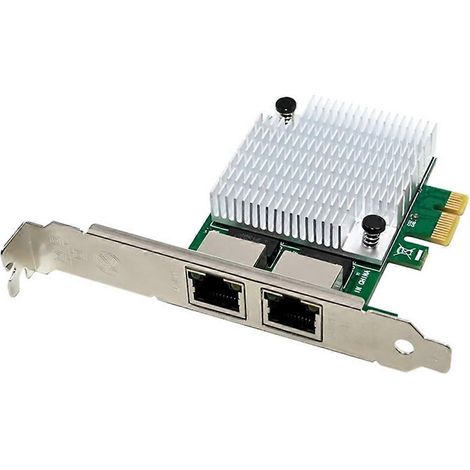 Carte réseau Gigabit Ethernet NIC double port, adaptateur réseau LAN haut débit 1000 Mbps (1/4)