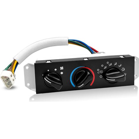 Modulo aria condizionata HS-373 compatibile con Jeep Wrangler TJ 1999-2004, modulo di controllo HVAC con interruttore del motore della ventola, interruttore di controllo del riscaldatore A/C, ricambio