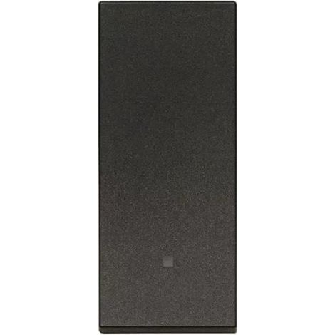 VIMAR 30004.G - Deviatore allineato Vimar Linea 1P 10A Illuminabile - Nera - Linea
