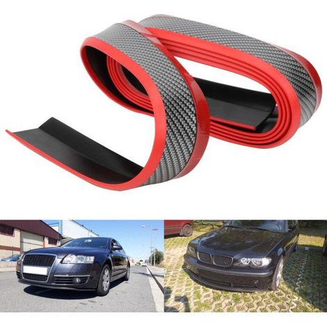 Bande Anti-collision - Caoutchouc - Protection Pare-chocs Jupe Latérale - Universelle - 2,5 m x 5 cm - 1 Pièce (1/5)