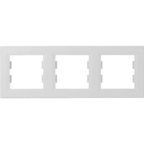Schneider Electric Rahmen Asfora Weiß (RAL 9003) EPH5800321D 1 St. (1/5)