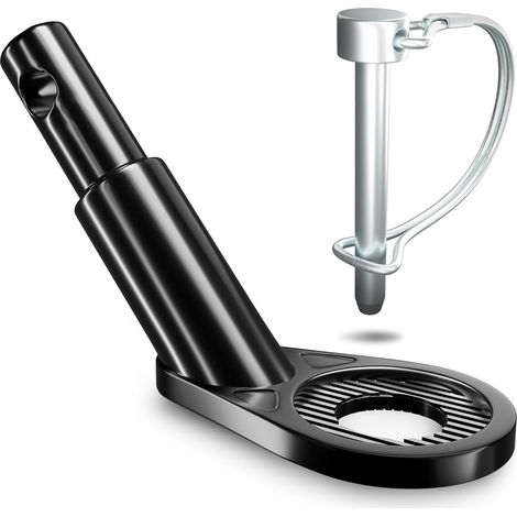 Attelage de Remorque de Vélo, Attelage de Remorque de Vélo 11.5 mm, Adaptateur pour Remorque pour Chien, Attelages de Vélo, Attelages de Vélo, Attelages de Remorque de Vélo, Noir. (1/5)