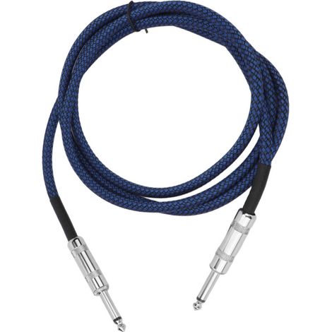Câble Blindé 6.35mm pour Guitare et Basse, Réduction de Bruit, Longueur 3m, Connecteur 1/4 de Pouce (1/5)