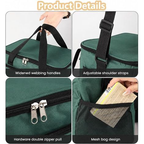 trousse de secours vide 14 L trousse secours vide Vert (1/4)