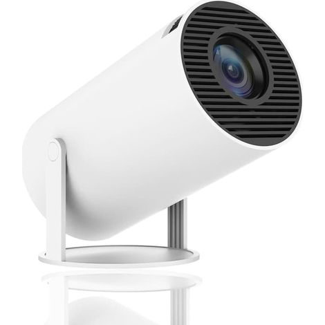 Filiyano – Projecteur, projecteur rotatif, mini projecteur avec Wi-Fi et Bluetooth, rotation à 180°, compatible 1080p, projecteur de films d'extérieur (1/5)