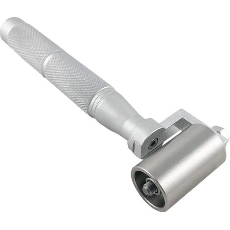 Hand Pressure Roller, Stainless Steel Flat Seam Roller for Wallpaper Edge Jointing