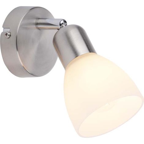 Applique lampada da parete camera da letto punto luce orientabile 1 lampadina H 18 cm (1/5)