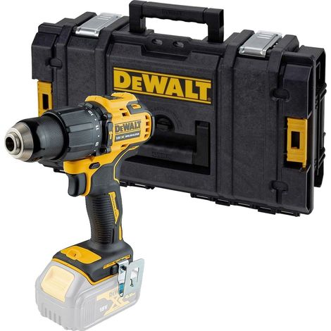 Dewalt DCD709N 18v XR Brushless Compact Combi Hammer Drill + Toughsystem Case (1/5)