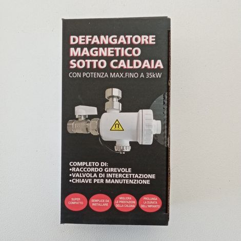 Defangatore mf da 3/4 magnetico sottocaldaia bianco (1/5)