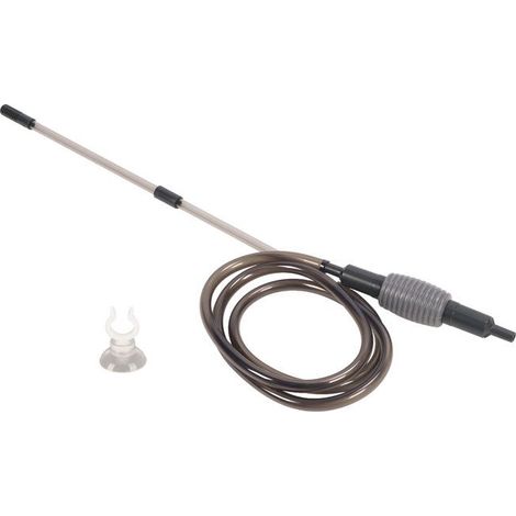 BelleRise - Siphon aquarium – Pompe intégrée 1,8 m – Gravier nettoyage – pour nano aquarium (1/5)